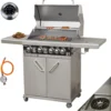 Vaiko Chef 4 Gasgrill Echte Edelstahl Konstruktion Grillstation Grillwagen 4+1 -Tepro Verkäufe 2024 32bd220566ff56c7f5be2c911080986e