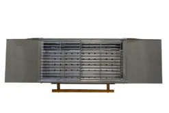 Walexo Familien Grill Mangal Inkl. 14 Spieße Aus Edelstahl Mit Klappbaren Füßen Schaschlik Und BBQ Kohlegrill Säulengrill Standgrill -Tepro Verkäufe 2024 32be55b2edb1edba86ad6080a54cf098