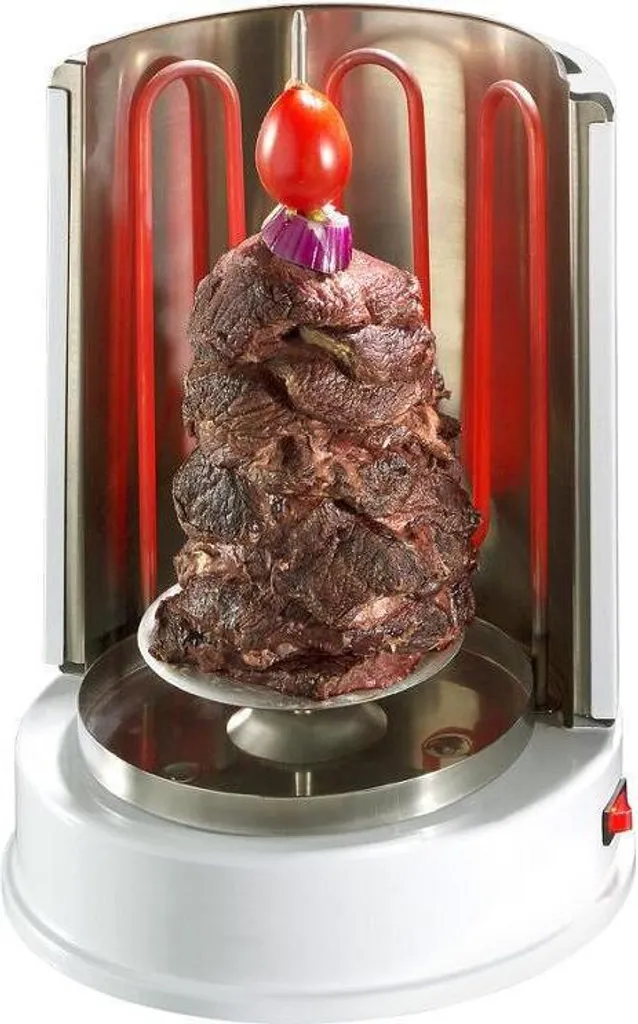 Syntrox Gyrosgrill Chef Grill RO-1400W-W Dönergrill Weiß 20 Syntrox Gyrosgrill Chef Grill RO-1400W-W Dönergrill Weiß – Bild 18