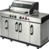 Gasgrill Enders Kansas II Pro 4 SIK Profi Turbo 153 X 64 X 118 Cm 4 Brenner + Rückbrenner + Seitenbrenner Silber Inkl. Deckelthermometer, Fettauffangschale, Grillrost, Hochleistungshitzezone, Warmhalterost, Seitenablage Grillrost -Tepro Verkäufe 2024 340fad7b183b07786f4f5d03ffba789f