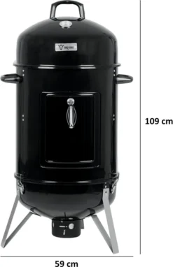 BBQ-Toro Räuchertonne Oak Ø 47 Cm | Räucherofen BBQ Smoker Holzkohlegrill -Tepro Verkäufe 2024 35d6bba46397800edcbfa006c9545858