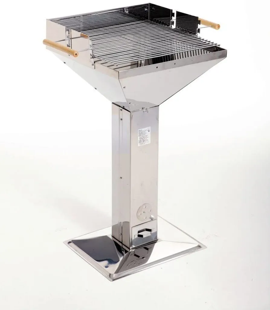 Mr. Gardener Trichtergrill Nebraska Edelstahl, Grillfläche 48 X 46,5 Cm 4 Mr. Gardener Trichtergrill Nebraska Edelstahl, Grillfläche 48 X 46,5 Cm – Bild 2