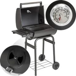 Tectake Holzkohlegrill Mit Deckel Und Thermometer - Schwarz 17 Tectake Holzkohlegrill Mit Deckel Und Thermometer - Schwarz -Tepro Verkäufe 2024 369a705367c27a8b61df6e7183a892dc