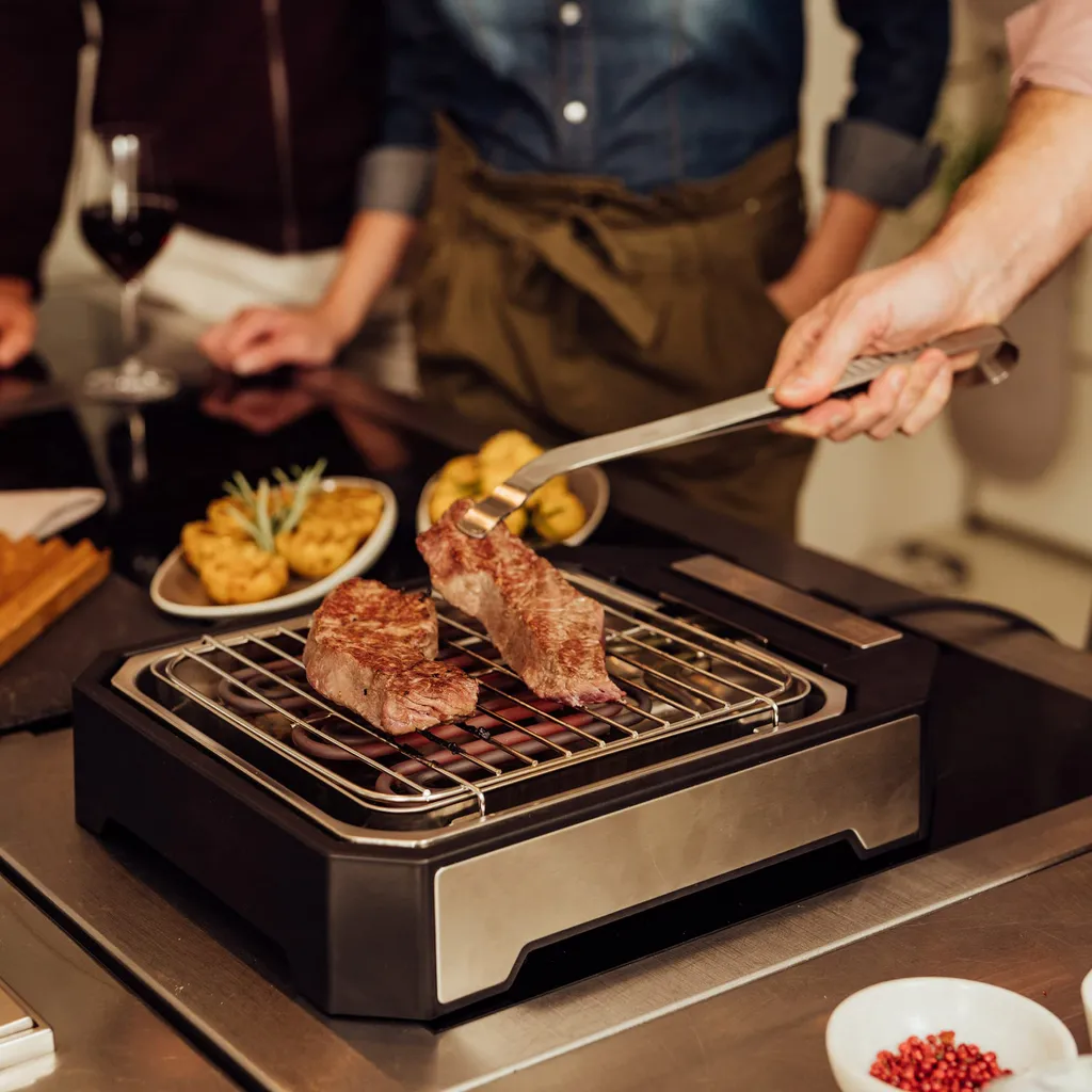 Severin PG 8545 Steakboard Steakgriller 2300W Bis 500°C Einfache Reinigung 14 Severin PG 8545 Steakboard Steakgriller 2300W Bis 500°C Einfache Reinigung – Bild 12