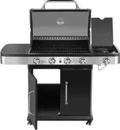 El Fuego Gasgrill / Grillwagen Burlington 4 Brenner +1 Seitenbrenner, Grillfäche 70x42cm -Tepro Verkäufe 2024 3778c842e6a285854ed3dffedfa891e6