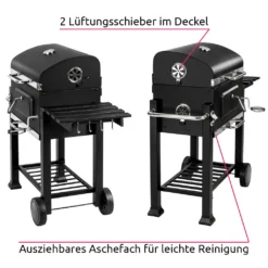 Tectake Holzkohlegrill Höhenverstellbar - Schwarz 16 Tectake Holzkohlegrill Höhenverstellbar - Schwarz -Tepro Verkäufe 2024 37ea50100f7d0349101df5c1bcbdcbf0