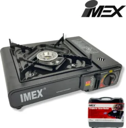 IMEX Camping Gaskocher Set Butan-Kocher Outdoor Im Tragekoffer - Ohne Gaskartuschen -Tepro Verkäufe 2024 382881a7fa372136475844ae4497876a