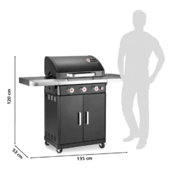 Landmann Gasgrill / Grillwagen Rexon PTS 3.1 Grillfläche 64x40cm 12230 -Tepro Verkäufe 2024 3841967ff5186173a9956236105f5fd5