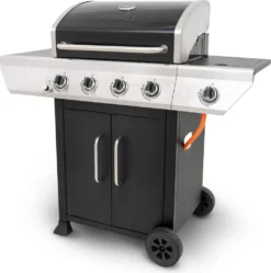 Nexgrill 4B Classic Gasgrill I 4 Brenner Gas Grill Mit Seitenbrenner I Grillwagen Mit Grillthermometer, Seitenablage Und Seitenkochfeld -Tepro Verkäufe 2024 39190ad5ee4dbecacdebbcec25cd3c84