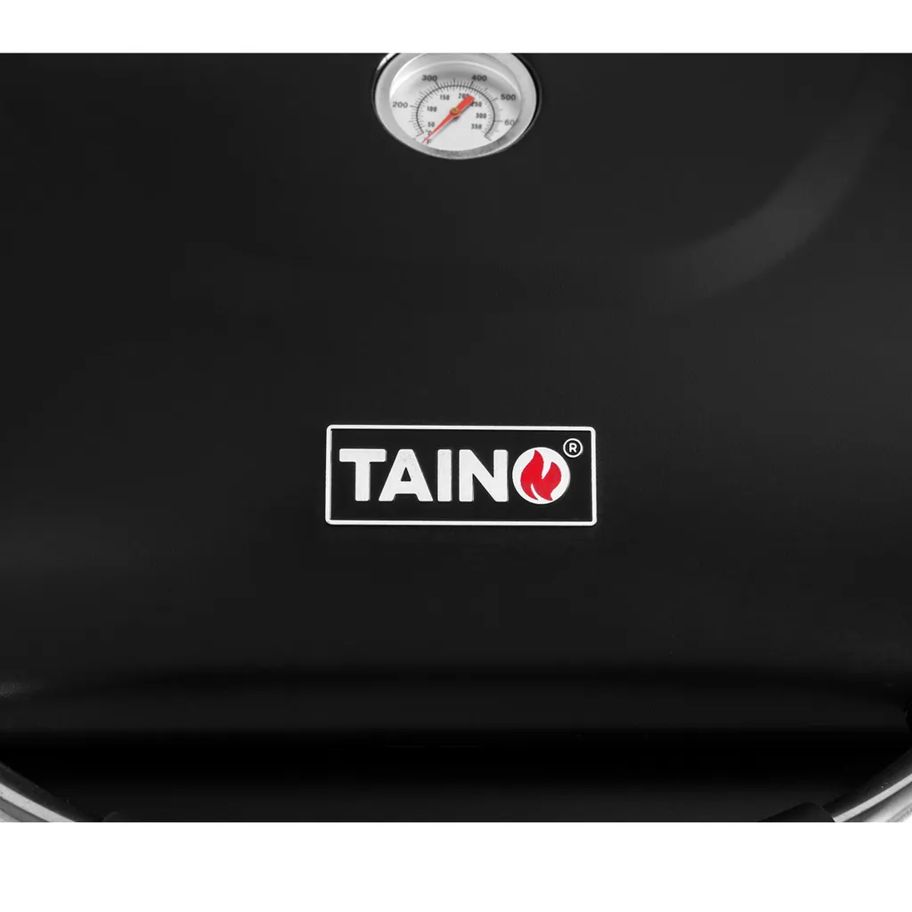 TAINO BASIC PLANCHA 2+1 Gasgrill Seitenkocher Grill BBQ Schwarz Grillplatte Gas Griller 9 TAINO BASIC PLANCHA 2+1 Gasgrill Seitenkocher Grill BBQ Schwarz Grillplatte Gas Griller – Bild 7