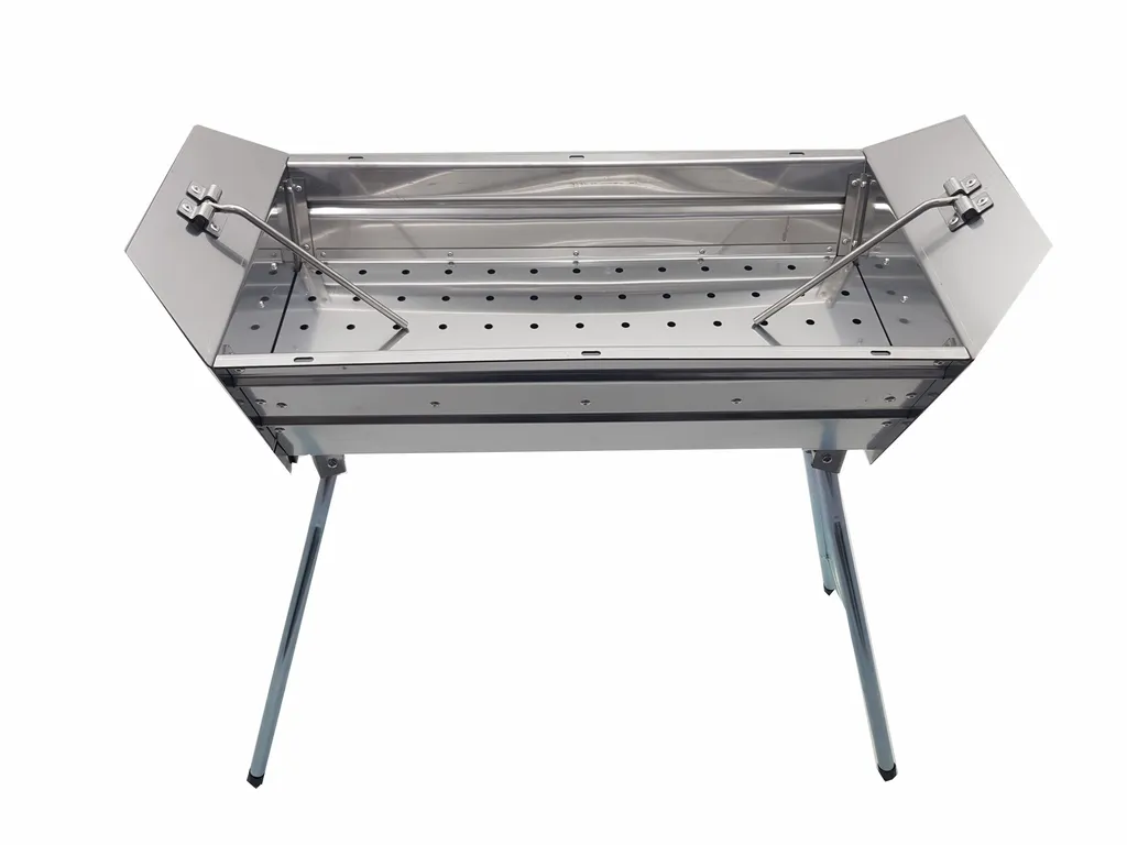 Mangal Ararat Edelstahl 2mm Schaschlikgrill Mit Verstellbarer Grillhöhe 8 Mangal Ararat Edelstahl 2mm Schaschlikgrill Mit Verstellbarer Grillhöhe – Bild 6