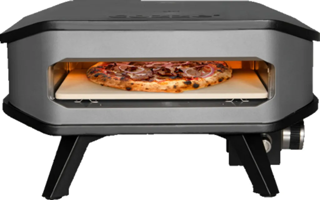 COZZE® 90348 Pizza-Gas-Ofen Profi Bis 400° Grad Mit 34x34 Cm Pizzastein - Tragbarer Pizzaofen Steinofen-Pizza Für Terrasse, Balkon Garten Camping 3 COZZE® 90348 Pizza-Gas-Ofen Profi Bis 400° Grad Mit 34x34 Cm Pizzastein - Tragbarer Pizzaofen Steinofen-Pizza Für Terrasse, Balkon Garten Camping – Bild 2