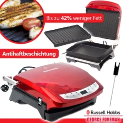 Russell Hobbs George Foremann Präzisions-Grill 34 Russell Hobbs George Foremann Präzisions-Grill -Tepro Verkäufe 2024 3a6a683b1ebd79422a5d9c55e61eb4dc
