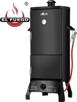 El Fuego Gasgrill / Smoker Standgrill Portland Grillfl. 3x 32x31cm -Tepro Verkäufe 2024 3a6ffd97112e0f003c9cdaf28d8f0384