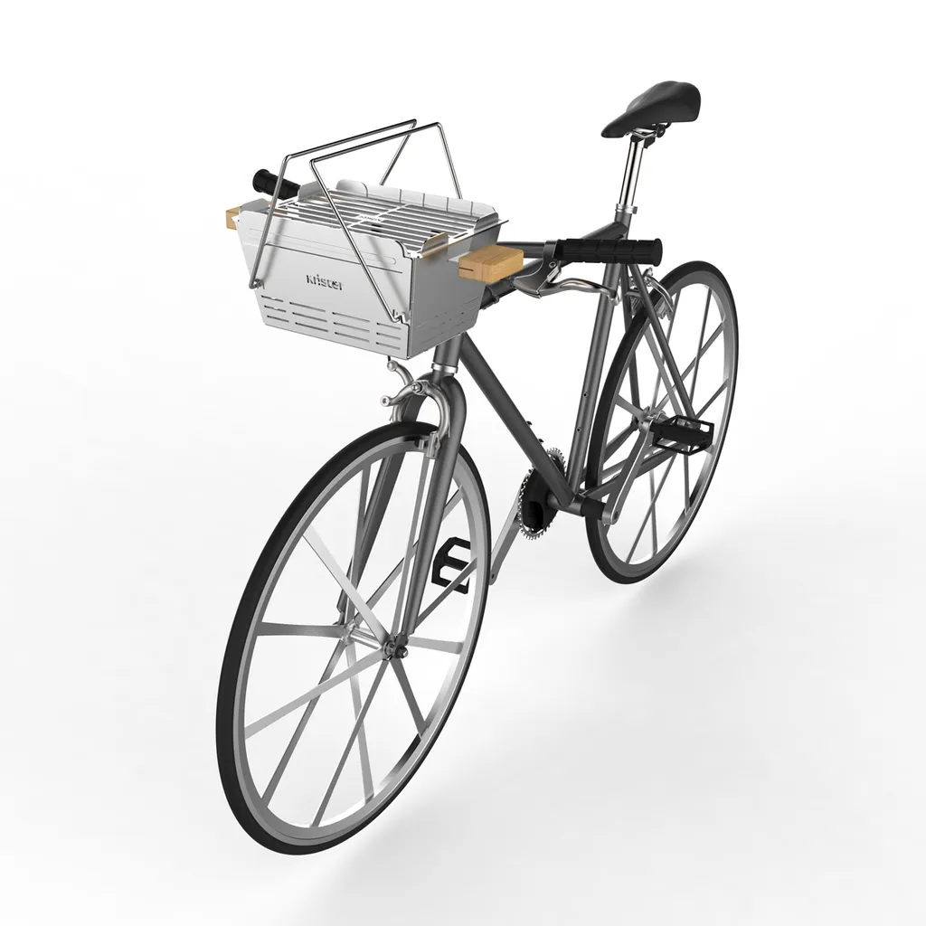 KNISTER Grill PREMIUM - Mobiler Holzkohlegrill Aus Edelstahl - GERMANY - 28-49x20cm 18 KNISTER Grill PREMIUM - Mobiler Holzkohlegrill Aus Edelstahl - GERMANY - 28-49x20cm – Bild 16