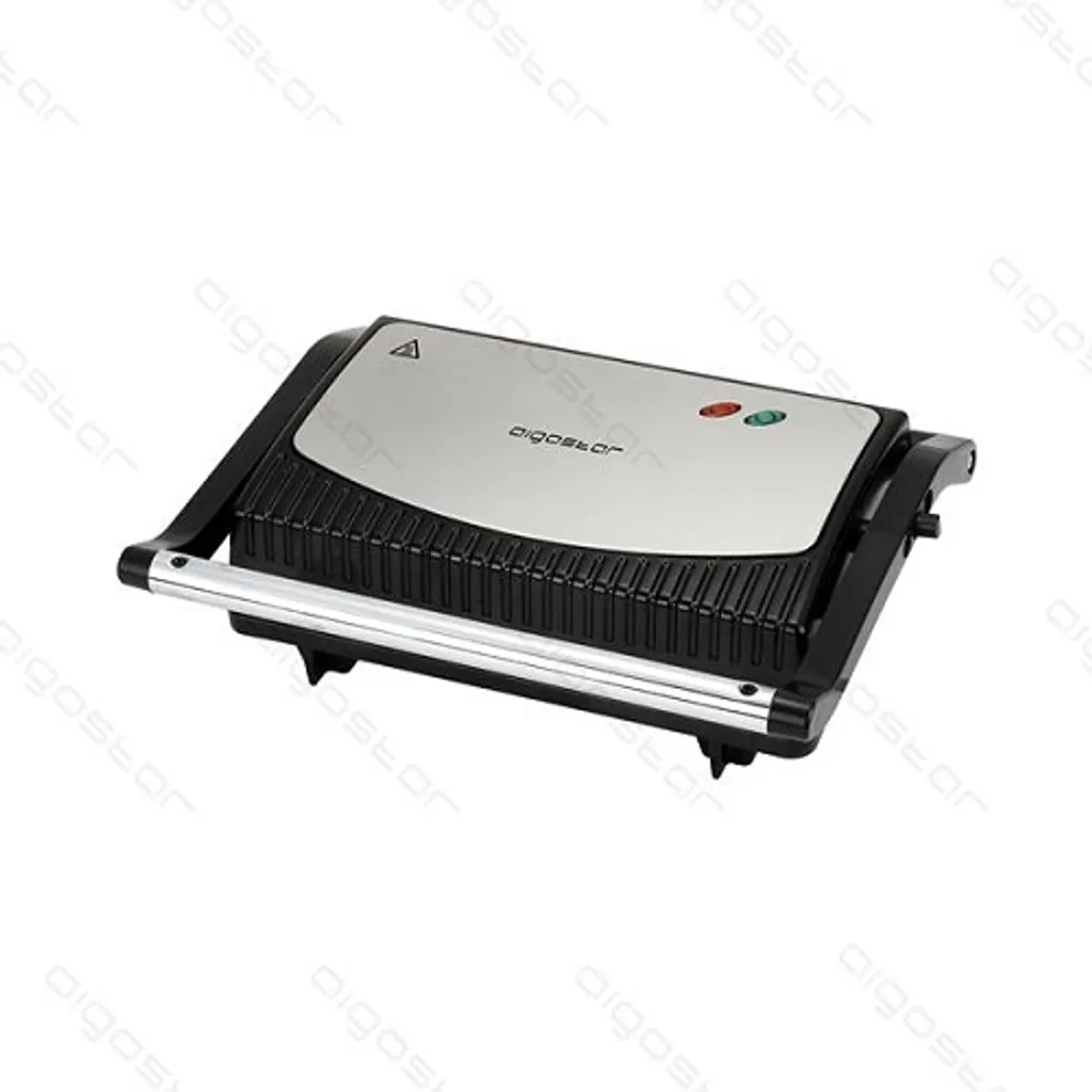 Aigostar York - Sandwichmaker 800W, Grilltoaster, Panini Maker, Cool Touch-Griff, Antihaft-Platten, BPA Frei, Edelstahl, Klein, Lagerfähig, Schwarz 3 Aigostar York - Sandwichmaker 800W, Grilltoaster, Panini Maker, Cool Touch-Griff, Antihaft-Platten, BPA Frei, Edelstahl, Klein, Lagerfähig, Schwarz