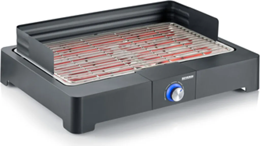 Severin PG 8565 Tischgrill Mit Grillrost 2200 Watt Indoor / Outdoor Windschutz 4 Severin PG 8565 Tischgrill Mit Grillrost 2200 Watt Indoor / Outdoor Windschutz – Bild 2