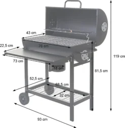 Grillwagen MCW-F70, Holzkohlegrill Standgrill Gartengrill Mit Deckel Ablage, Stahl 103x93x70cm Schwarz 20 Grillwagen MCW-F70, Holzkohlegrill Standgrill Gartengrill Mit Deckel Ablage, Stahl 103x93x70cm Schwarz -Tepro Verkäufe 2024 3cc4f518e5d4c72ac0f4adf8f5b6983c