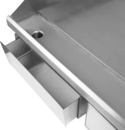 Mahlzeit Elektrische Edelstahl Grillplatte, 55 X 49 X 22 Cm, Bis 300 °C Beheizbar, Tischgrill -Tepro Verkäufe 2024 3cc71ecb37cb3ea3df8779f424833b9e