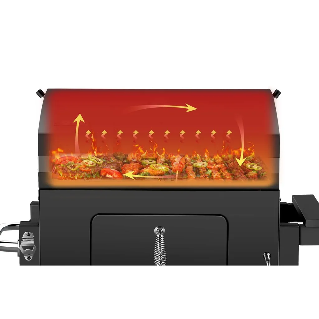 El Fuego® Holzkohlegrill "Ontario Deluxe" - Grillfläche: Ca. 56 X 42 Cm 15 El Fuego® Holzkohlegrill "Ontario Deluxe" - Grillfläche: Ca. 56 X 42 Cm – Bild 13