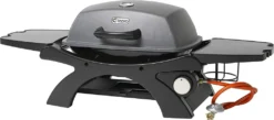 TEPRO Tisch-Gasgrill "Abington", 1-Brenner Mit Seitenablagen-anthrazit/schwarz-3142N
