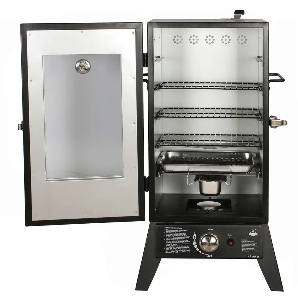 El Fuego Gas Smoker » Portland W « Window - AY3173 4 El Fuego Gas Smoker » Portland W « Window - AY3173 – Bild 2