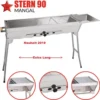 OLYMP Schaschlik Mangal Edelstahl Stern90 + Grillrost Grill Extralang 1 OLYMP Schaschlik Mangal Edelstahl Stern90 + Grillrost Grill Extralang -Tepro Verkäufe 2024 3fdfd61fa984706e08711c06490c96a3