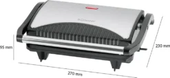 BOMANN Multigrill MG 2251 CB Schwarz/inox Kontaktgrill Antihaftbeschichtet 700W 13 BOMANN Multigrill MG 2251 CB Schwarz/inox Kontaktgrill Antihaftbeschichtet 700W -Tepro Verkäufe 2024 40508a036375d0c88f568fd6e7fb4dee