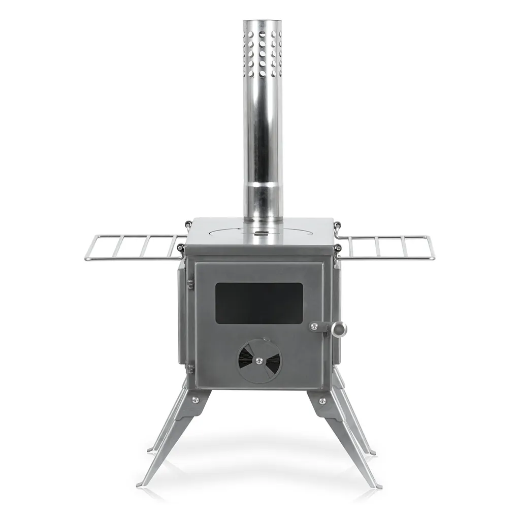 CampFeuer Edelstahl Zeltofen | 51,5 X 42 X 216 Cm | Zeltheizung Camping Ofen 8 CampFeuer Edelstahl Zeltofen | 51,5 X 42 X 216 Cm | Zeltheizung Camping Ofen – Bild 6