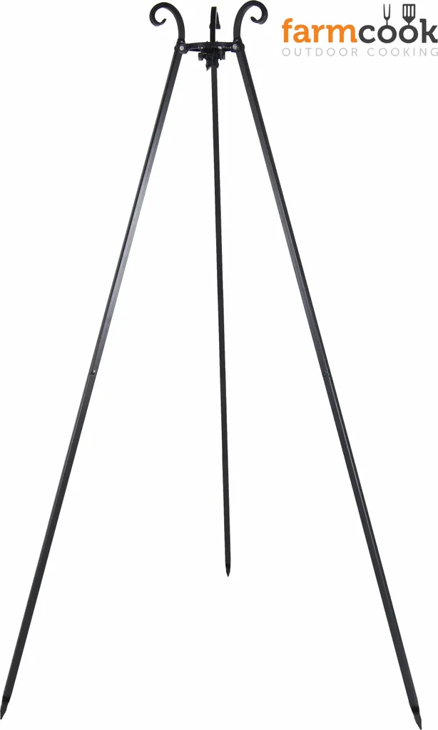 Farmcook E00372 Grill Mit Dem Rost Aus Rohstahl Auf Dem Dreibein VIKING ; Rohstahlrost (Durchmesser): 70cm ; Höhe: 180cm 4 Farmcook E00372 Grill Mit Dem Rost Aus Rohstahl Auf Dem Dreibein VIKING ; Rohstahlrost (Durchmesser): 70cm ; Höhe: 180cm – Bild 2