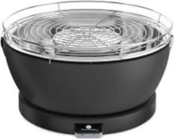 Holzkohle Tischgrill Rund Vesuvio Mit Aktivbelüftung