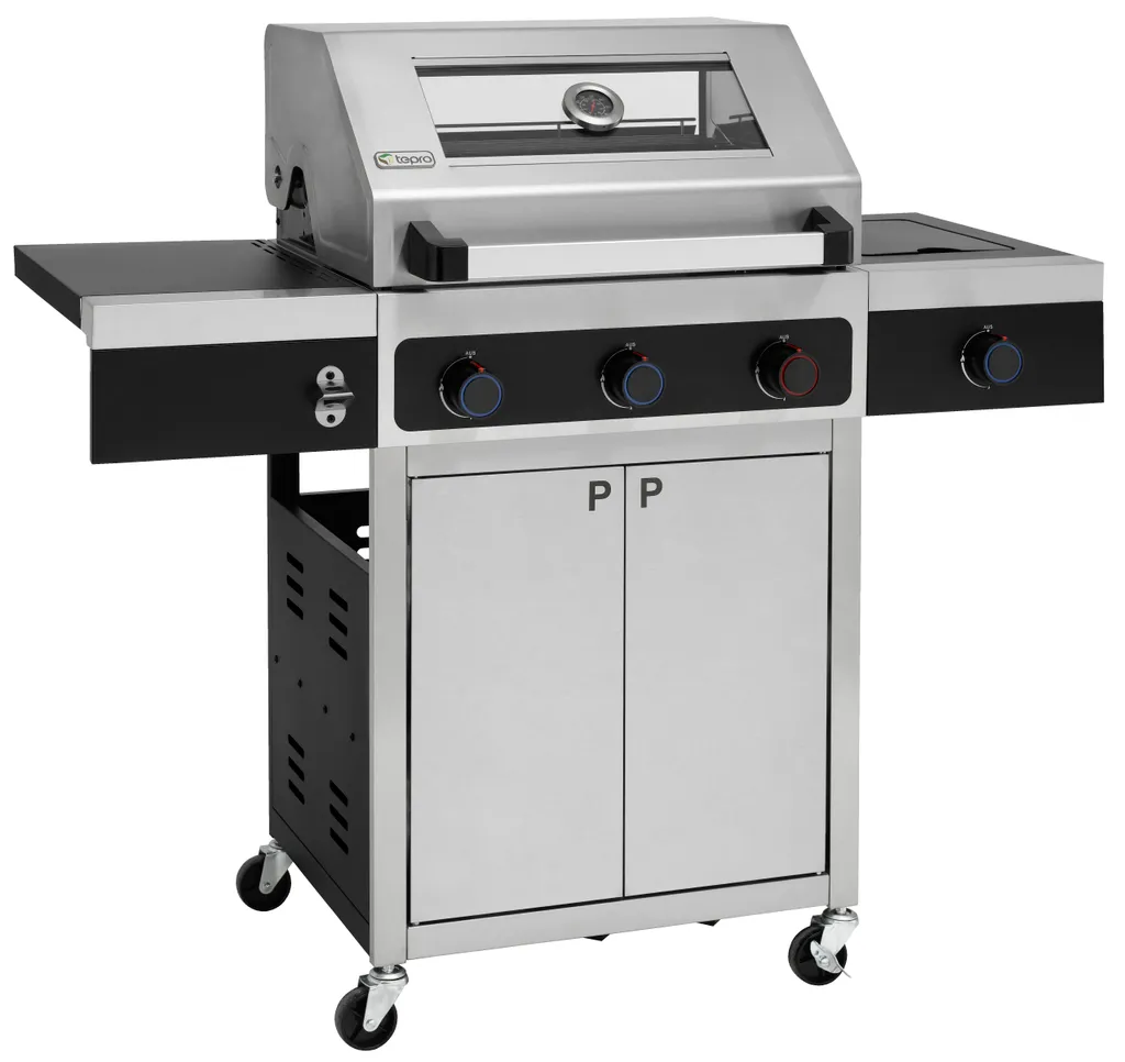 Tepro Edelstahl Gasgrill Keansburg 3 Special Edition, 3-Brenner Inkl. Powerzone Und Seitenbrenner 8 Tepro Edelstahl Gasgrill Keansburg 3 Special Edition, 3-Brenner Inkl. Powerzone Und Seitenbrenner – Bild 6