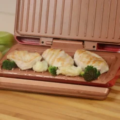 Starlyf® No Fat Grill - Kompaktgrill Mini Grill Für Die Küche, Low Fat, Kein Fett Oder Öl, Ohne Fett Oder Öl, Gesund Grillen, Kontaktgrill, Elektrogrill, - 1000W, PFOA-FREI, Aus Der TV Werbung 23 Starlyf® No Fat Grill - Kompaktgrill Mini Grill Für Die Küche, Low Fat, Kein Fett Oder Öl, Ohne Fett Oder Öl, Gesund Grillen, Kontaktgrill, Elektrogrill, - 1000W, PFOA-FREI, Aus Der TV Werbung -Tepro Verkäufe 2024 463796814ff5b75adc12d051758565ed