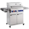 TAINO PLATINUM 4+2 Gasgrill Komplett Edelstahl 4-Brenner Silber Grillwagen BBQ Keramik-Brenner Backburner Sear-Zone Piezozündung Seitenkocher Gusseisen-Roste -Tepro Verkäufe 2024 471c2c0ba4f9bffe5c0e553ca5679b16