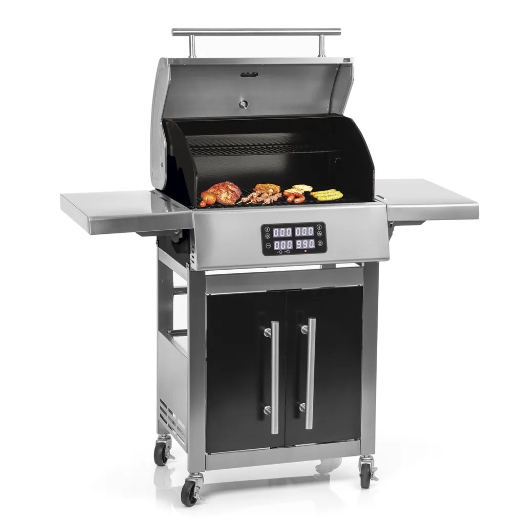 LANDMANN Elektro-Grillwagen EG-II-590 BBQ Grill Elektrisch Grillstation Outdoorküche 4 LANDMANN Elektro-Grillwagen EG-II-590 BBQ Grill Elektrisch Grillstation Outdoorküche – Bild 2