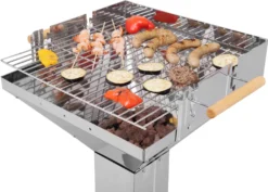 Tepro Edelstahl-Trichtergrill "Vista", Windschutz, Feuerwanne, Holzkohlegrill; 1066 -Tepro Verkäufe 2024 479477e60d9792271e798da2e953fb3e