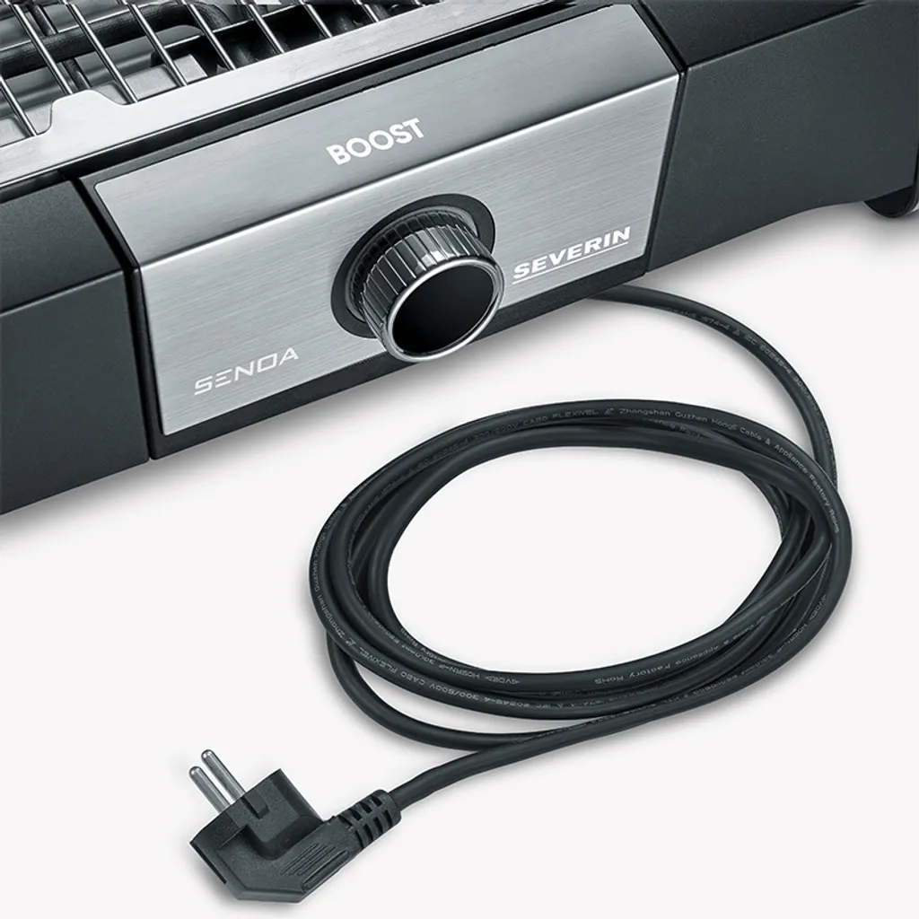 Severin PG 8113 Senoa Boost Tischgrill 3000W Safe-Touch Thermostat Grillrost 10 Severin PG 8113 Senoa Boost Tischgrill 3000W Safe-Touch Thermostat Grillrost – Bild 8