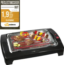 CLATRONIC Barbecue-Tischgrill BQ 2977 N Schwarz -Tepro Verkäufe 2024 4d9e32066e23b2289932f8fdf6289c02