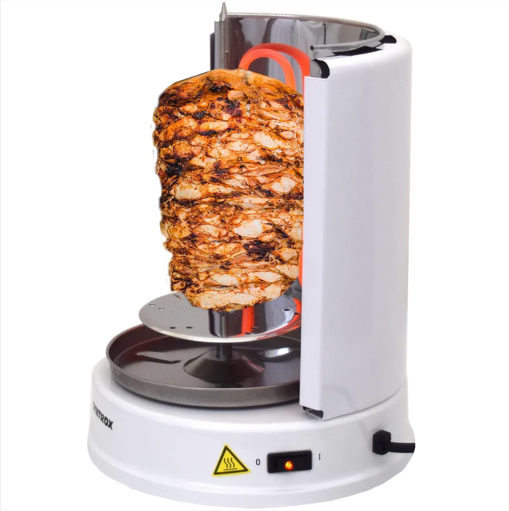 Syntrox Gyrosgrill Chef Grill RO-1400W-W Dönergrill Weiß 13 Syntrox Gyrosgrill Chef Grill RO-1400W-W Dönergrill Weiß – Bild 11