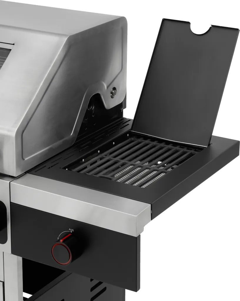 Tepro Edelstahl Gasgrill Keansburg 6 Special Edition, 6-Brenner Inkl. Powerzone Plus Infrarot-Backburner Plus Infrarotseitenbrenner 9 Tepro Edelstahl Gasgrill Keansburg 6 Special Edition, 6-Brenner Inkl. Powerzone Plus Infrarot-Backburner Plus Infrarotseitenbrenner – Bild 7