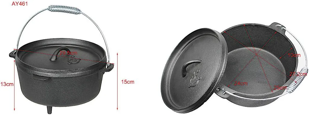 El Fuego Dutch Oven 4,26 Liter 14 El Fuego Dutch Oven 4,26 Liter – Bild 12