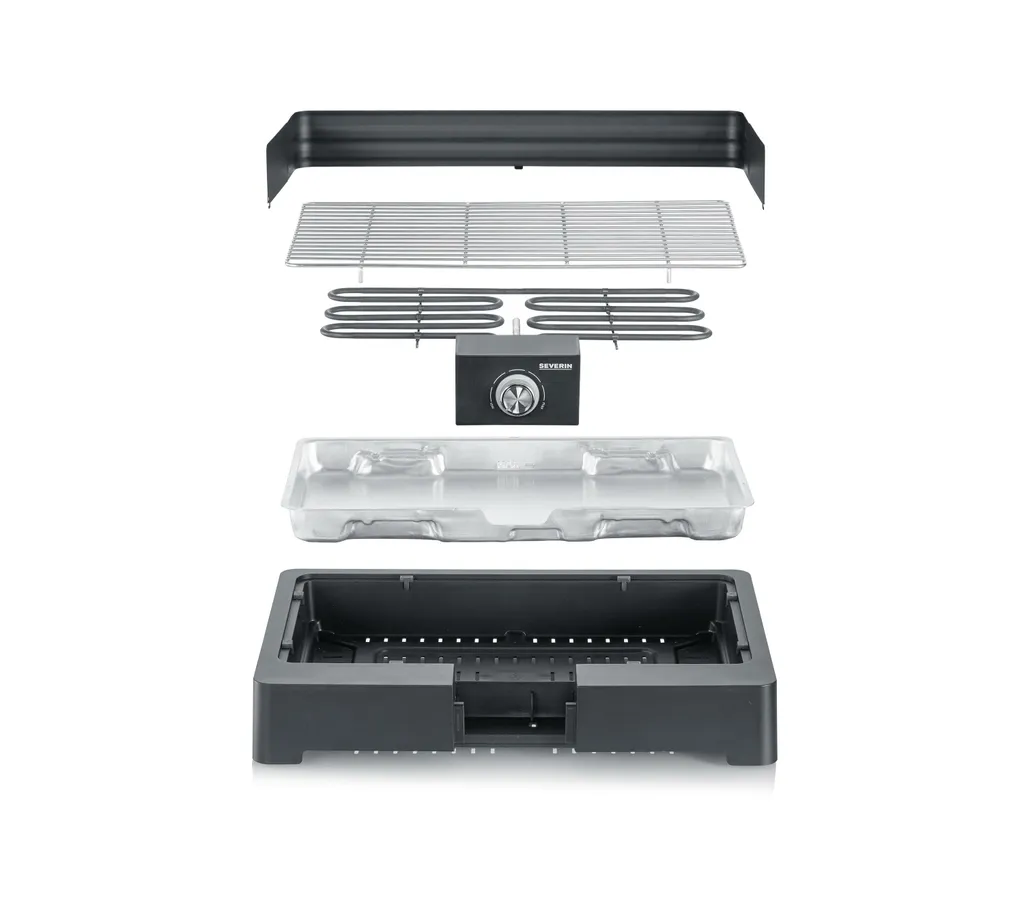 SEVERIN Tischgrill PG 8560 2.200 Watt Schwarz 5 SEVERIN Tischgrill PG 8560 2.200 Watt Schwarz – Bild 3