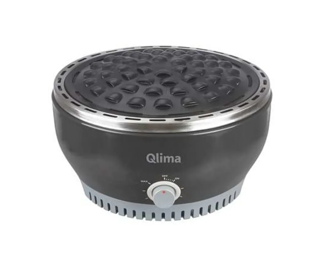 Qlima Holzkohle-Tischgrill 29 Cm Grau NJOY 1107 5 Qlima Holzkohle-Tischgrill 29 Cm Grau NJOY 1107 – Bild 3