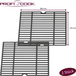 Proficook Gasgrill PC-GG 1181silber 4 Edelstahl-Brenner +zusätzliche Kochstelle (4+1) -Tepro Verkäufe 2024 54761d052c96dcfe434ad09e22a521ba
