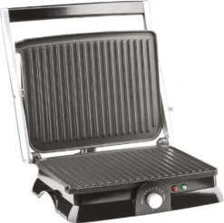 H.Koenig GR20 Elektrogrill, Grill- Und Sandwichmaker, 2000 W, Temperatur Bis 230º, Antihaftbeschichtung, 180º Öffnung, Edelstahl, Schwarz / Grau, Abmessungen 29,7 X 23 Cm 30 H.Koenig GR20 Elektrogrill, Grill- Und Sandwichmaker, 2000 W, Temperatur Bis 230º, Antihaftbeschichtung, 180º Öffnung, Edelstahl, Schwarz / Grau, Abmessungen 29,7 X 23 Cm -Tepro Verkäufe 2024 555fe7c918a7d5d68c92bc134d36f49d