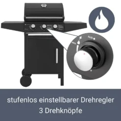 Juskys BBQ Gasgrill Louisiana 8,1 KW Mit 3 Brenner, Grillrost, Deckel Mit Thermometer, Warmhalterost & Seitenablagen – Grillwagen Mit Stahl Korpus 25 Juskys BBQ Gasgrill Louisiana 8,1 KW Mit 3 Brenner, Grillrost, Deckel Mit Thermometer, Warmhalterost & Seitenablagen – Grillwagen Mit Stahl Korpus -Tepro Verkäufe 2024 56af54de030ccae0eec111f84e98c1e6