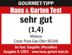 COZZE® 90348 Pizza-Gas-Ofen Profi Bis 400° Grad Mit 34x34 Cm Pizzastein - Tragbarer Pizzaofen Steinofen-Pizza Für Terrasse, Balkon Garten Camping 14 COZZE® 90348 Pizza-Gas-Ofen Profi Bis 400° Grad Mit 34x34 Cm Pizzastein - Tragbarer Pizzaofen Steinofen-Pizza Für Terrasse, Balkon Garten Camping -Tepro Verkäufe 2024 576a4bce8781c1b507fd6cea95e0d229