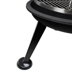 Ø 60 Cm Schwenkgrill Aus Edelstahl - Feuerschale Mit Galgen Aufhängung Feuerkorb - Seilzug Mit Kurbel - BBQ Grill Rost Dreibein Feuer Schale Rundgrill Holzkohlegrill Standgrill Grillwagen, Schwarz -Tepro Verkäufe 2024 585aae64b37de85b9d0dfb6398efd905