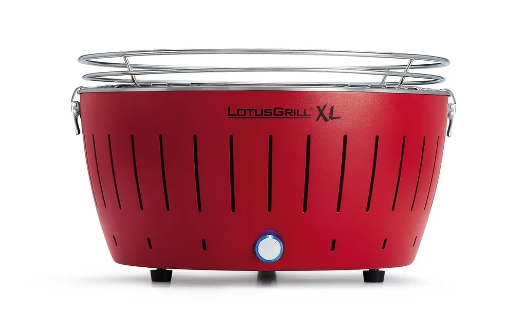LotusGrill XL Starter-Set 1x XL Grill Feuerrot Mit USB-Anschluß, 1x Buchenholzkohle 2,5 Kg, 1x Brennpaste 200ml, 1x Zange, 1x Transport-Tragetasche XL - Der Raucharme Holzkohlegrill 4 LotusGrill XL Starter-Set 1x XL Grill Feuerrot Mit USB-Anschluß, 1x Buchenholzkohle 2,5 Kg, 1x Brennpaste 200ml, 1x Zange, 1x Transport-Tragetasche XL - Der Raucharme Holzkohlegrill – Bild 2