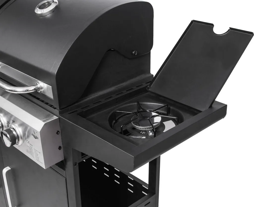 El Fuego Kombigrill "Nevada" AY5731 Gasgrill Und Holzkohle Smoker Grill 8 El Fuego Kombigrill "Nevada" AY5731 Gasgrill Und Holzkohle Smoker Grill – Bild 6